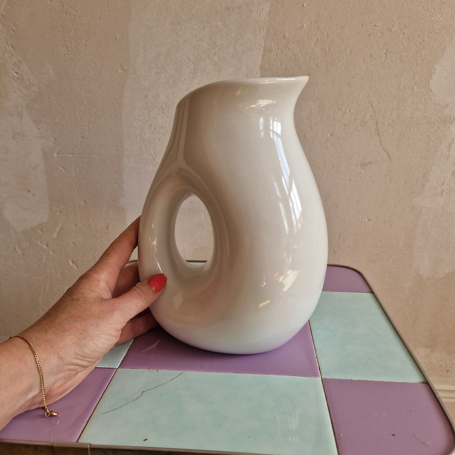 Porcelain jug