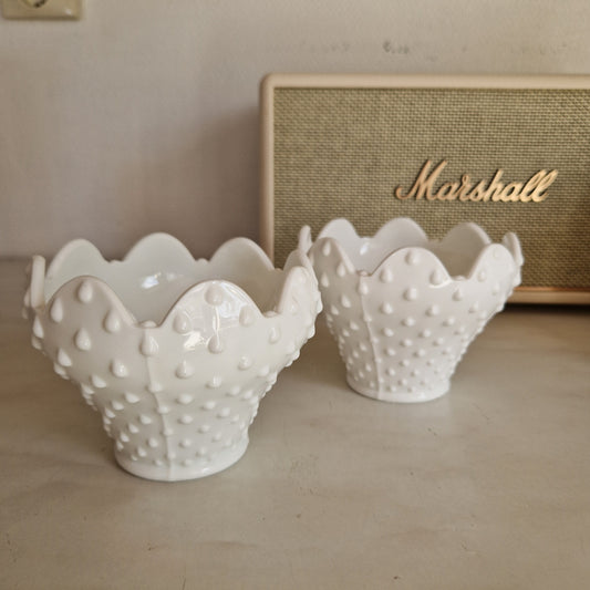 Opaline glass bowl