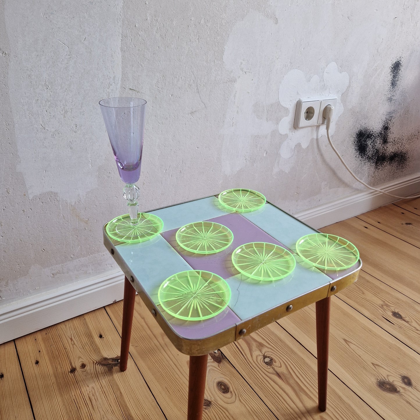 Neon coasters