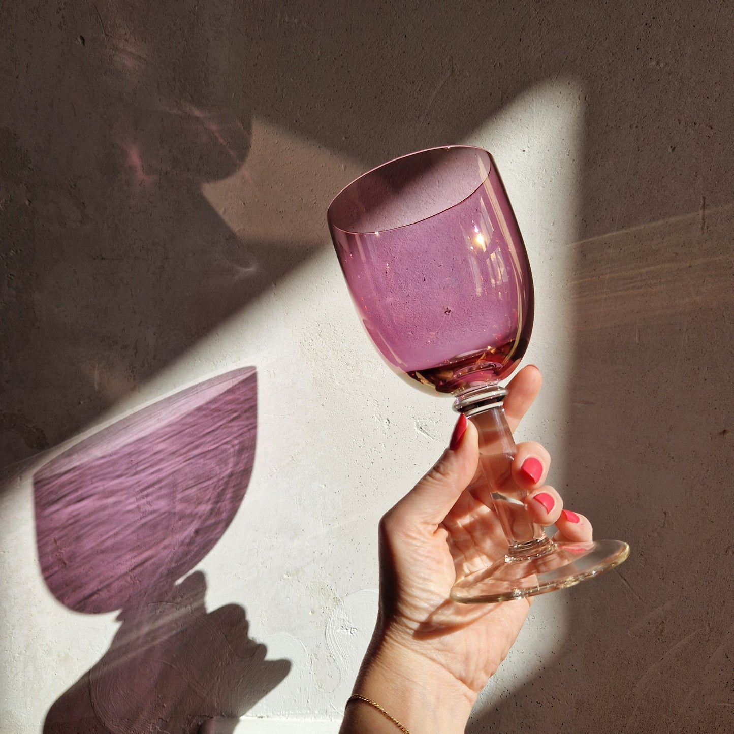 Chunky water glasses