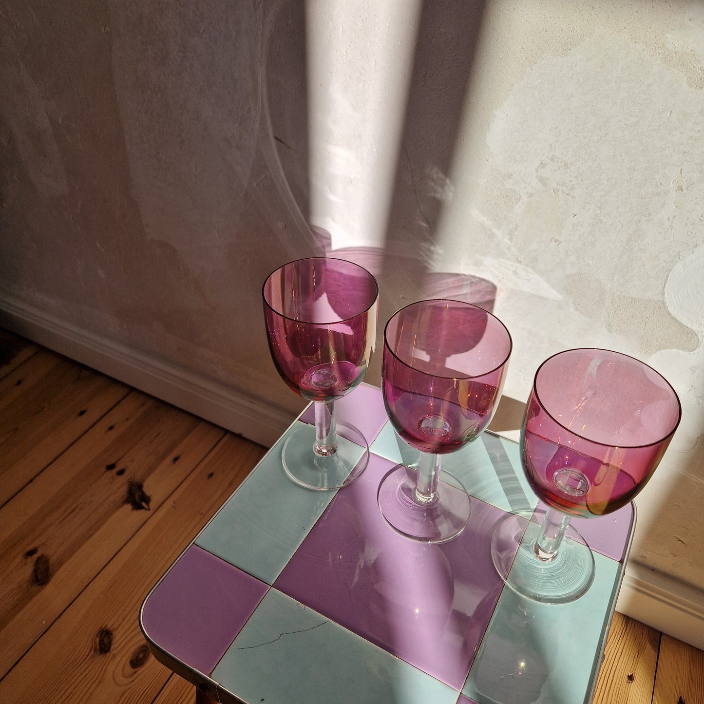 Chunky water glasses