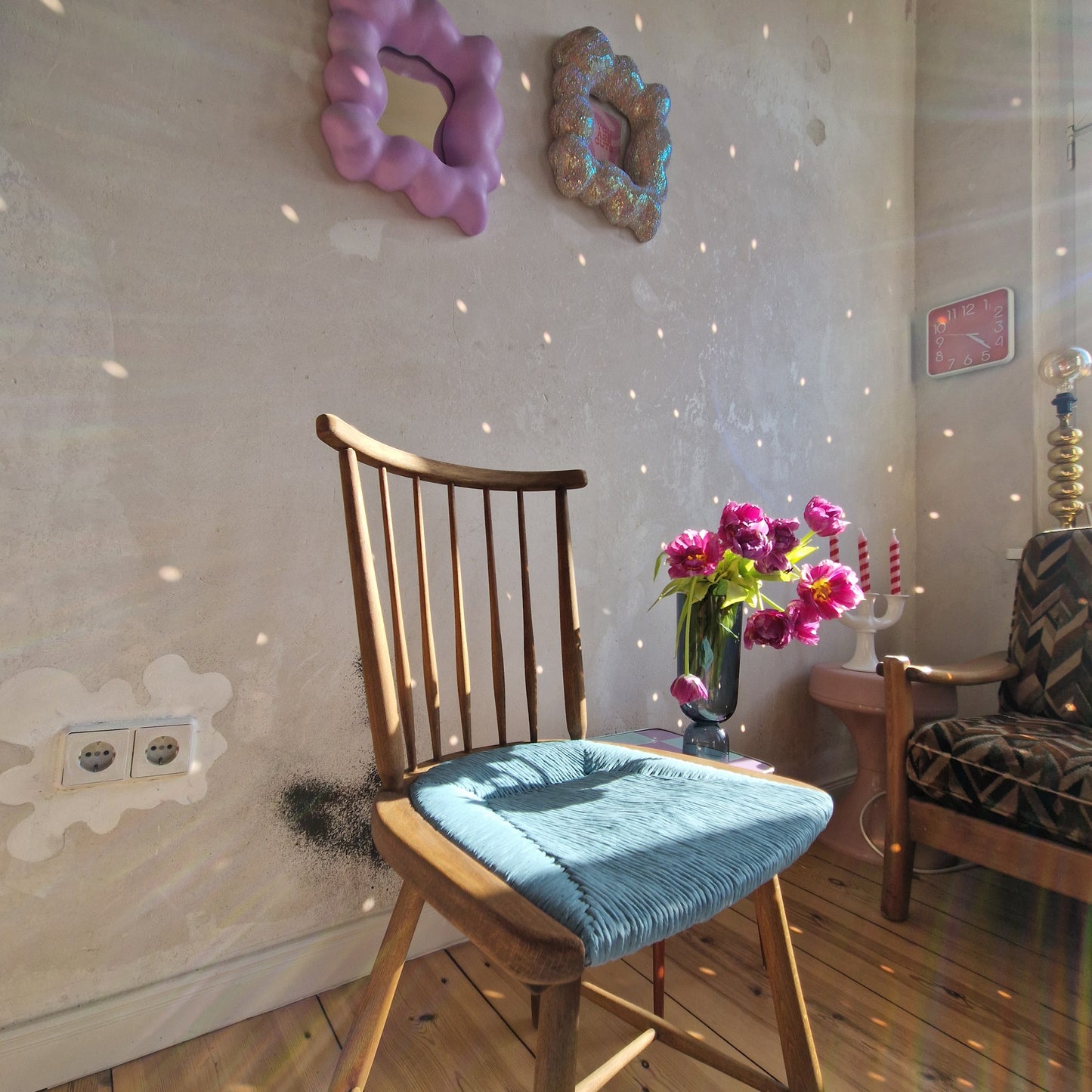 wooden chairs