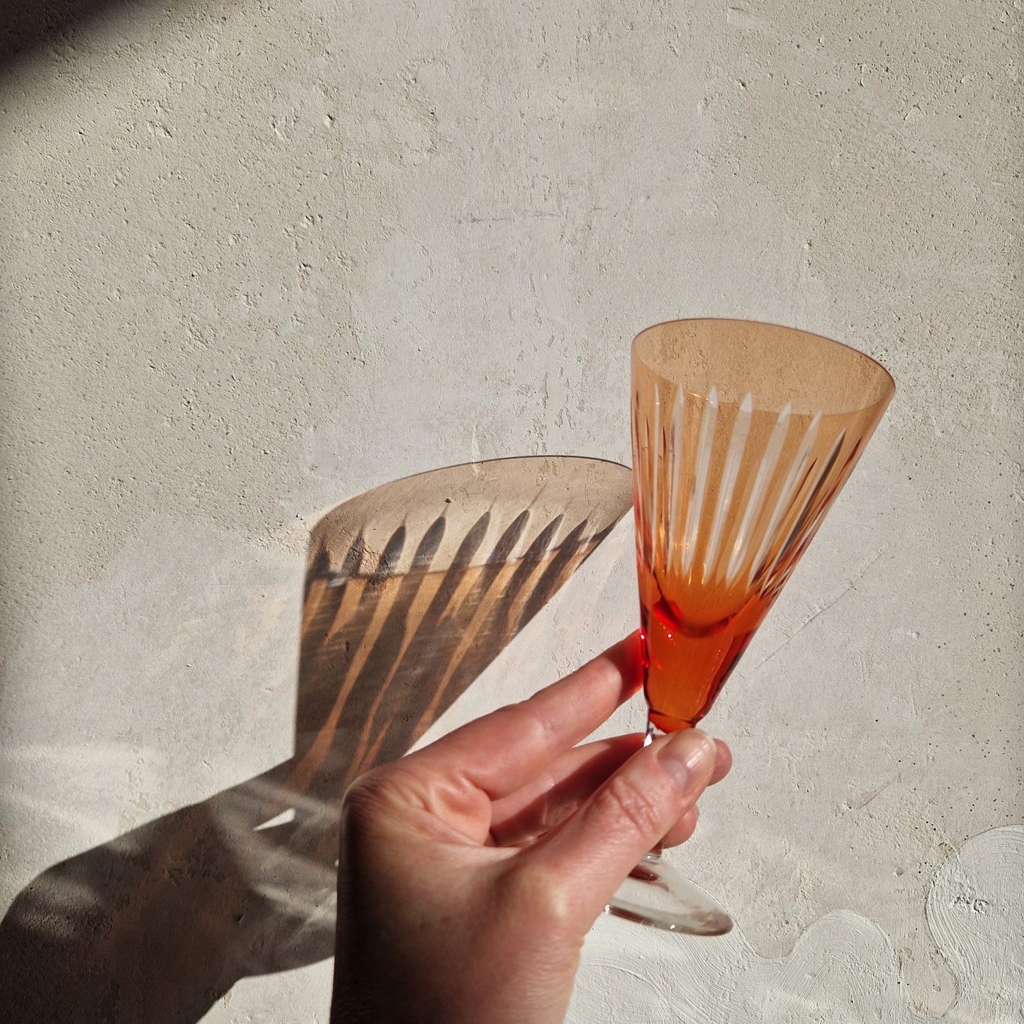 Colourful wine glasses 50ies