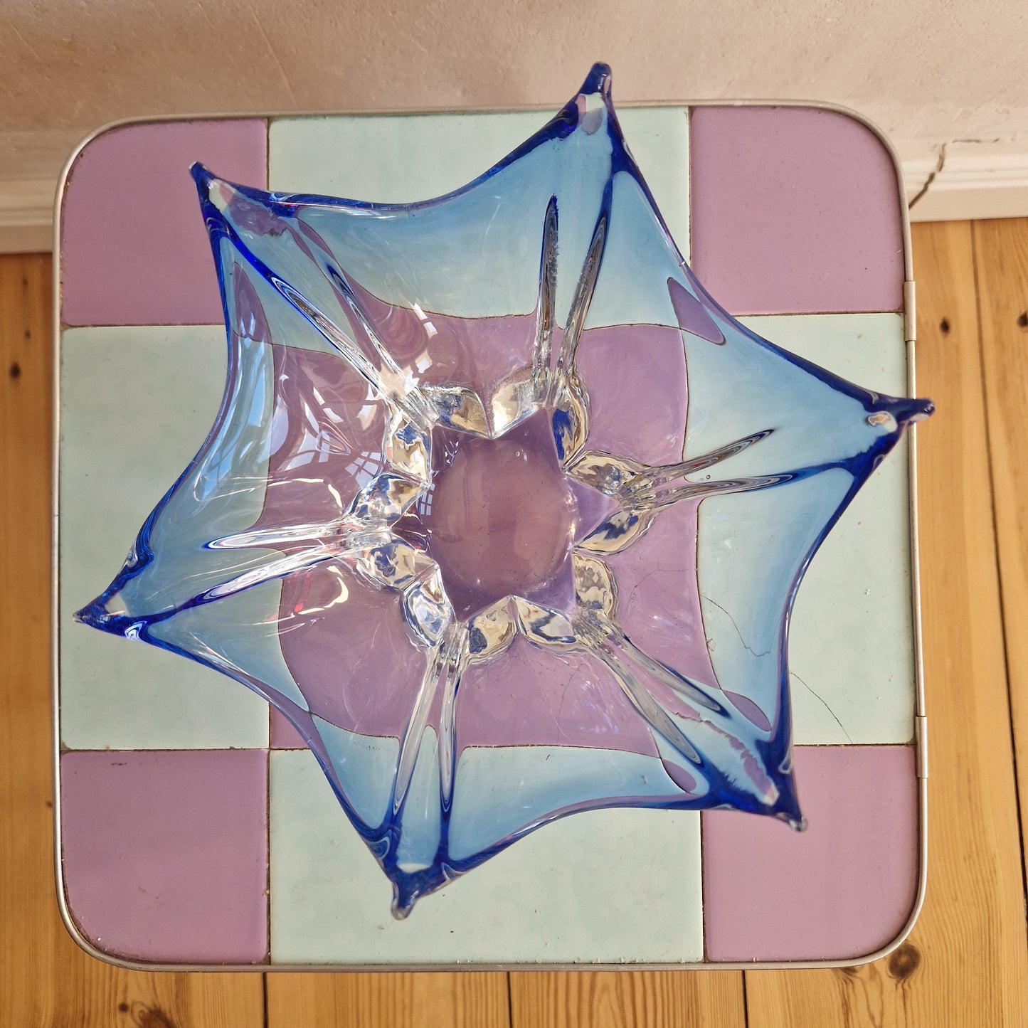 Centerpiece fruit bowl Murano Glas