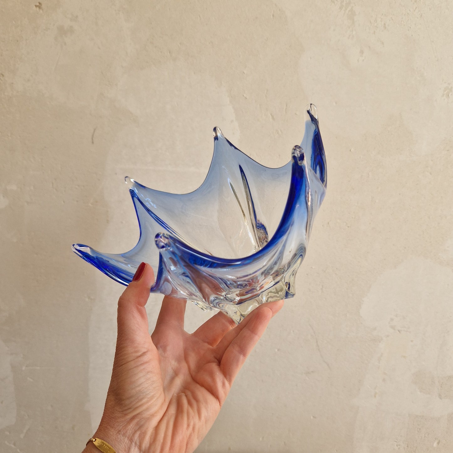 Centerpiece fruit bowl Murano Glas