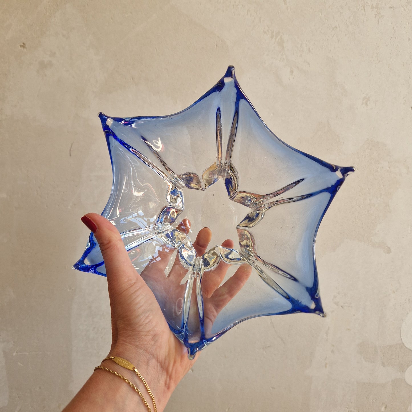 Centerpiece fruit bowl Murano Glas