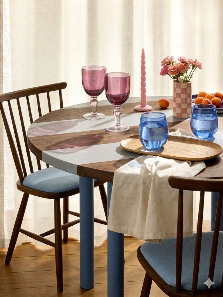 wooden chairs